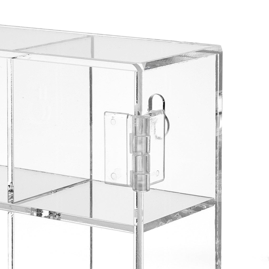 Ikee Design® Mountable 25 Compartments Display Case Cabinet Stand