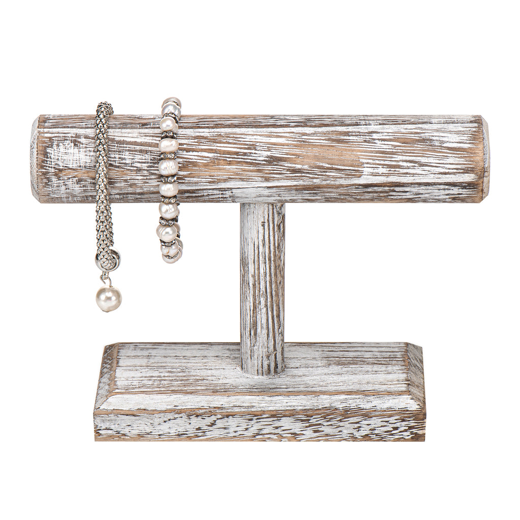 IKEE DESIGN® Wooden Bracelet T-bar Display