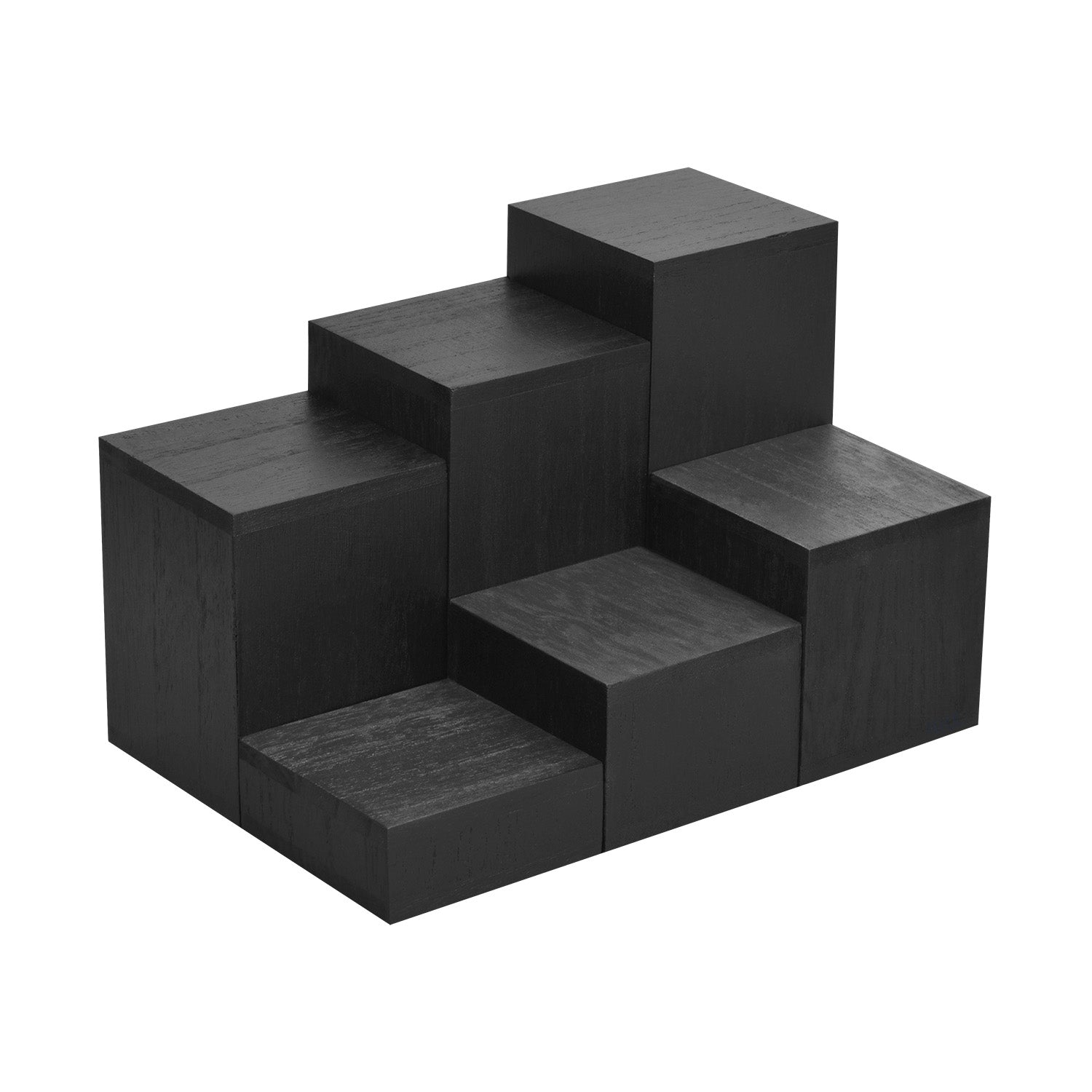 Ikee Design® Wooden 6 Pcs Square display Risers for Jewelry and Accessories
