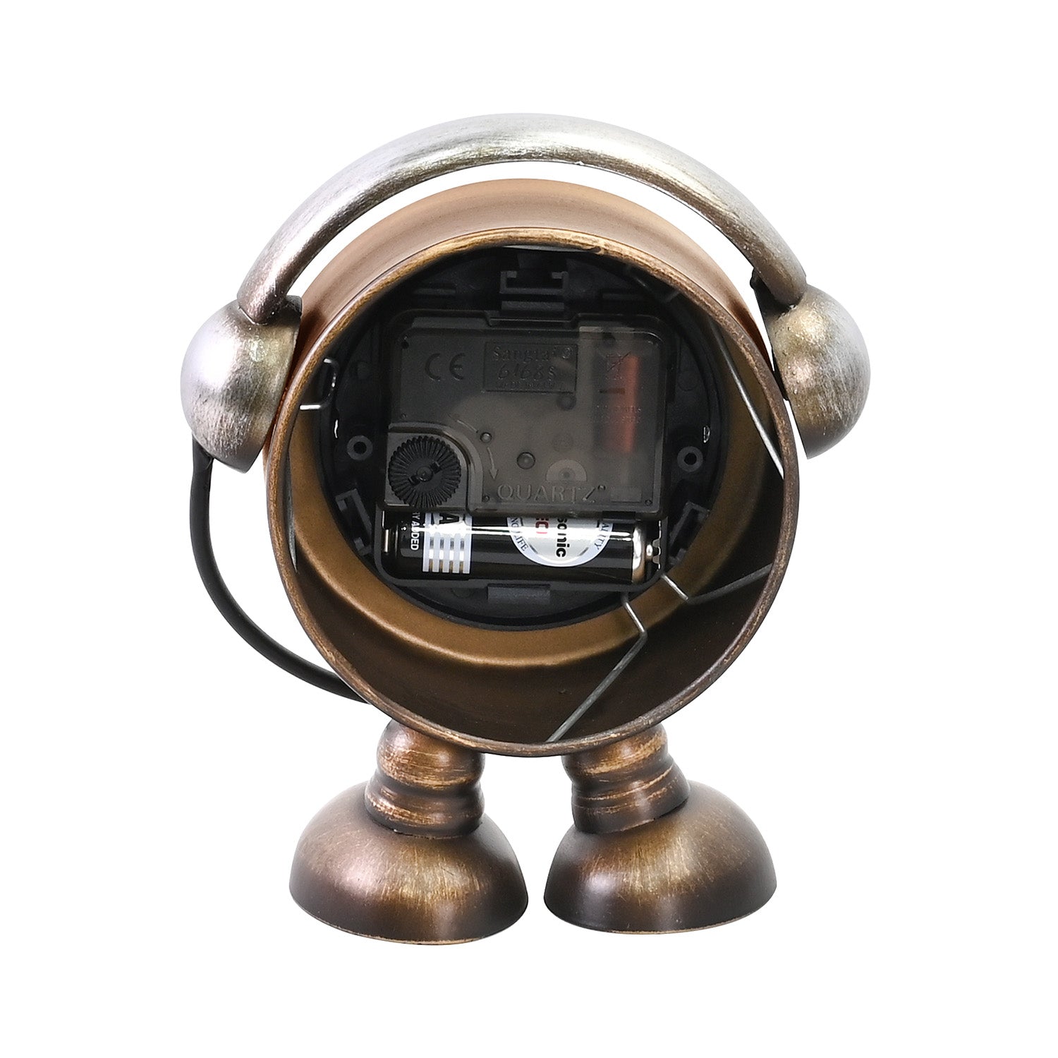 Vintage Robot Table Desk Clock