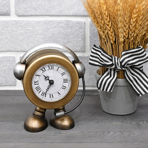 Vintage Robot Table Desk Clock