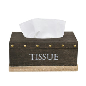 Wooden Tissue Box