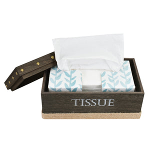Wooden Tissue Box