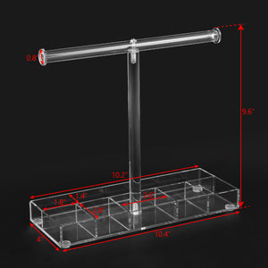 Ikee Design® Acrylic Jewelry T-bar Display Bracelet Display