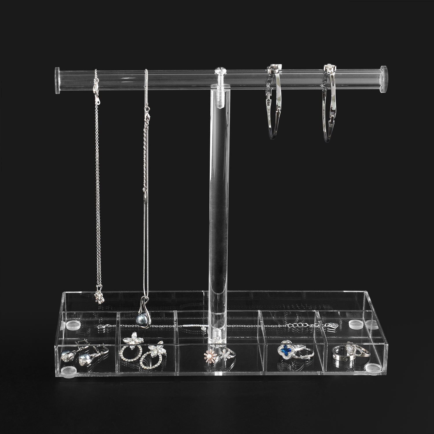 Ikee Design® Acrylic Jewelry T-bar Display Bracelet Display