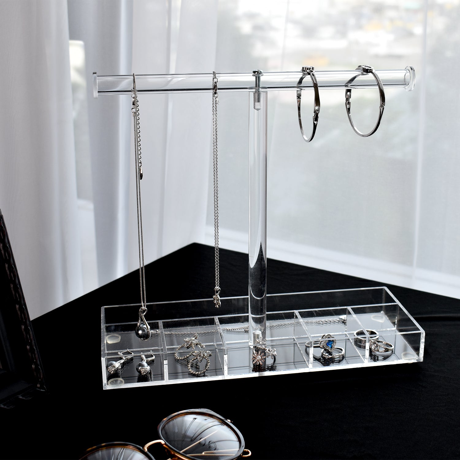 Ikee Design® Acrylic Jewelry T-bar Display Bracelet Display