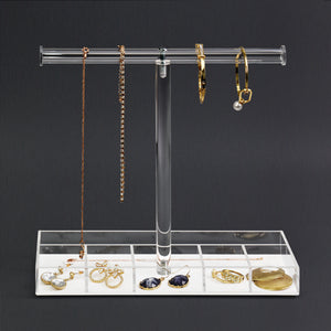 Ikee Design® Acrylic Jewelry T-bar Display Bracelet Display