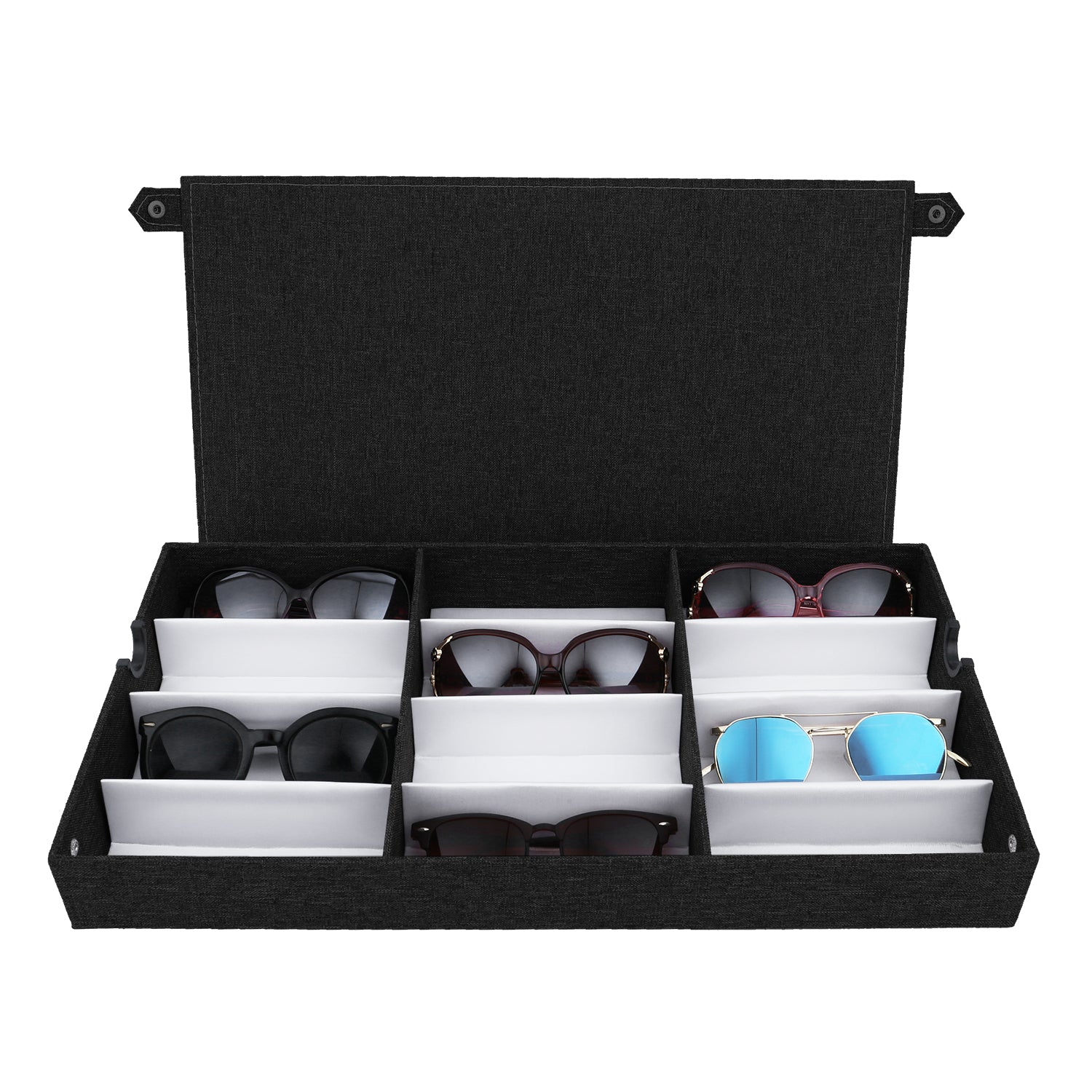 Ikee Design® Eyewear Case For Eyeglasses, Watches, and Jewelry Storage
