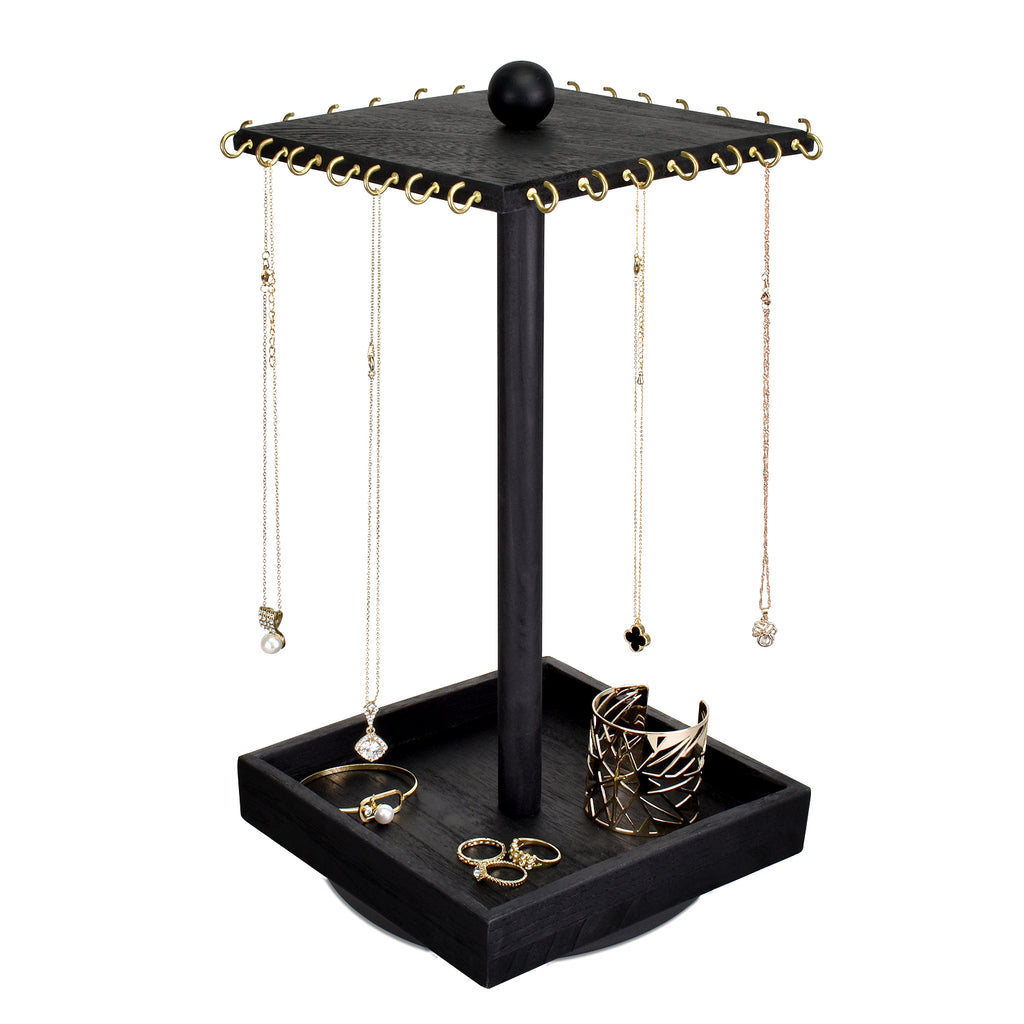 Ikee Design® Rotating jewelry organizer