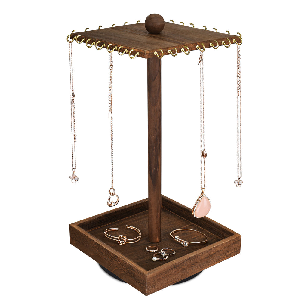 Ikee Design® Rotating jewelry organizer