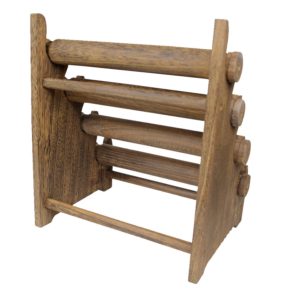 Ikee Design® Antique Wooden 4 Tier Bar Jewelry Display