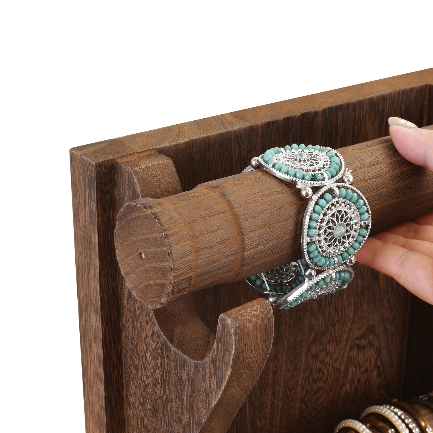 Ikee Design® Rotating jewelry organizer