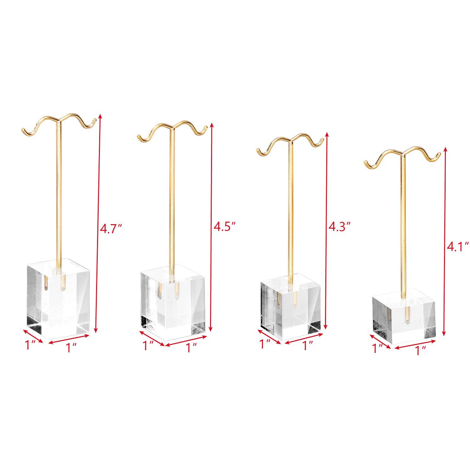 IKEE DESIGN®: Premium Acrylic Rotating Jewelry Stand