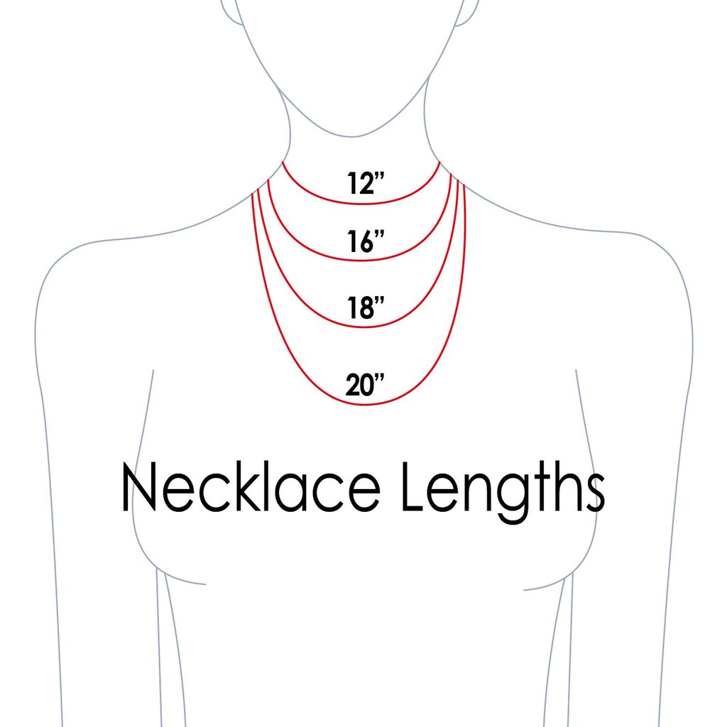 171-1LN Lay Down Necklace Bust Display