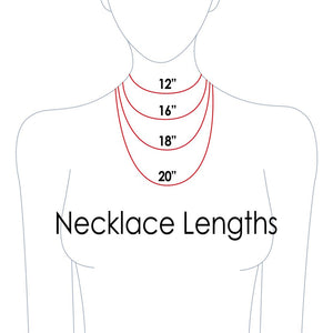 171-1LN Lay Down Necklace Bust Display