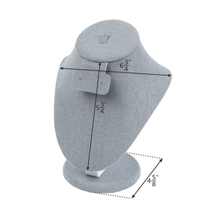 Ikee Design® Combination Bust Display for Necklace, Ring, and Earrings