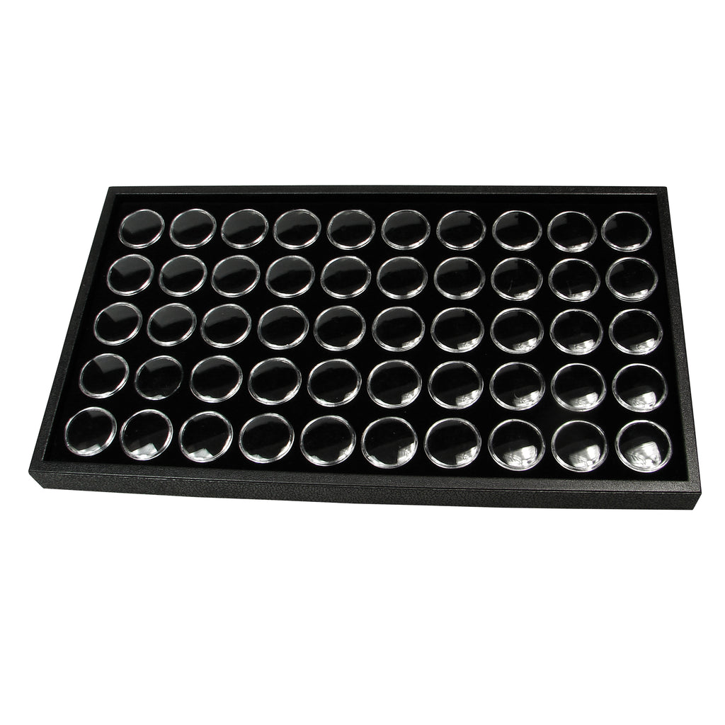 Ikee Design® Gem(50)Stone Tray w/Jar, 14 3/4"W x 8 1/4"D x 1"H