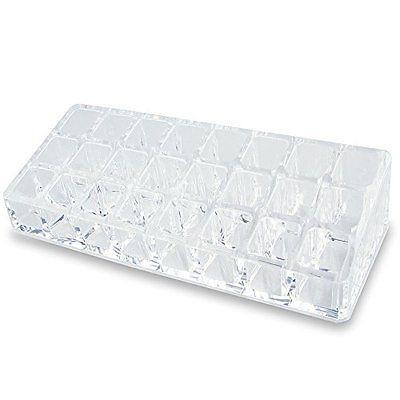 Ikee Design® Clear Acrylic Lipstick Organizer with 24 Slots