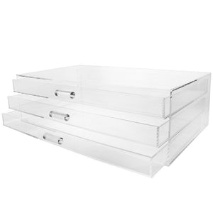 Ikee Design® Acrylic 3-Tiered Jewelry Storage Drawer