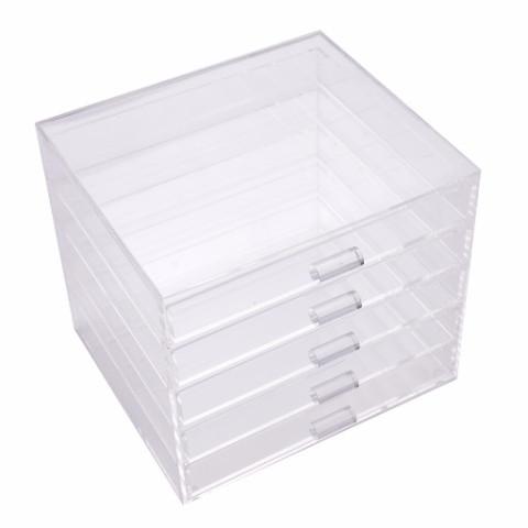 5 Drawers Acrylic Jewelry Organizer, Birthday and Back to School