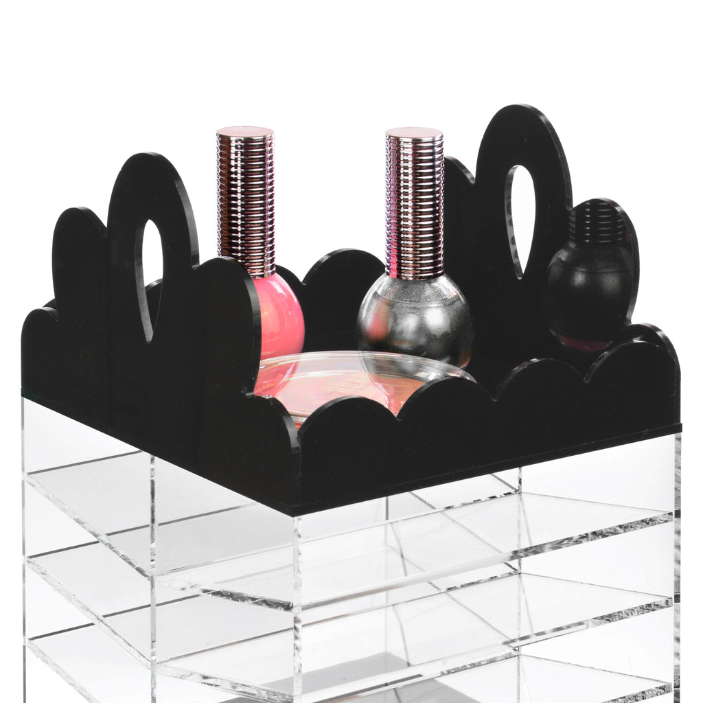 IKEE DESIGN®: Acrylic Rotating Lipstick Rack Palette Holder