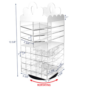 IKEE DESIGN®: Acrylic Rotating Lipstick Rack Palette Holder