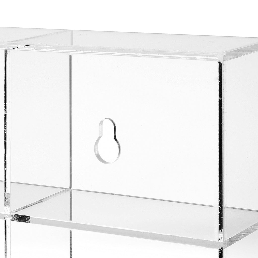 Ikee Design® Mountable 12 Compartments Display Case Cabinet Stand