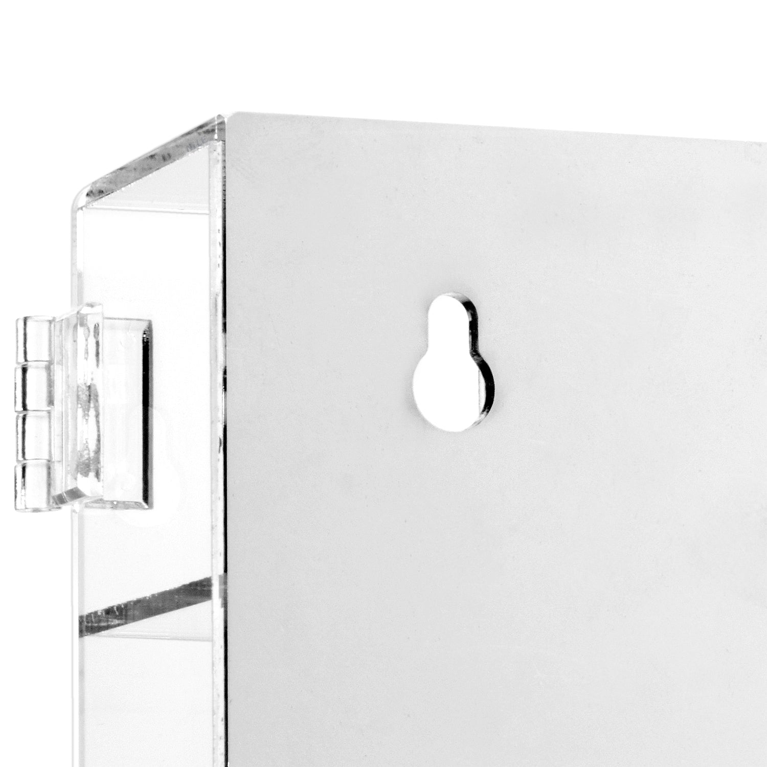 Ikee Design® Mountable 12 Compartments Display Case  w/ Mirrored Back