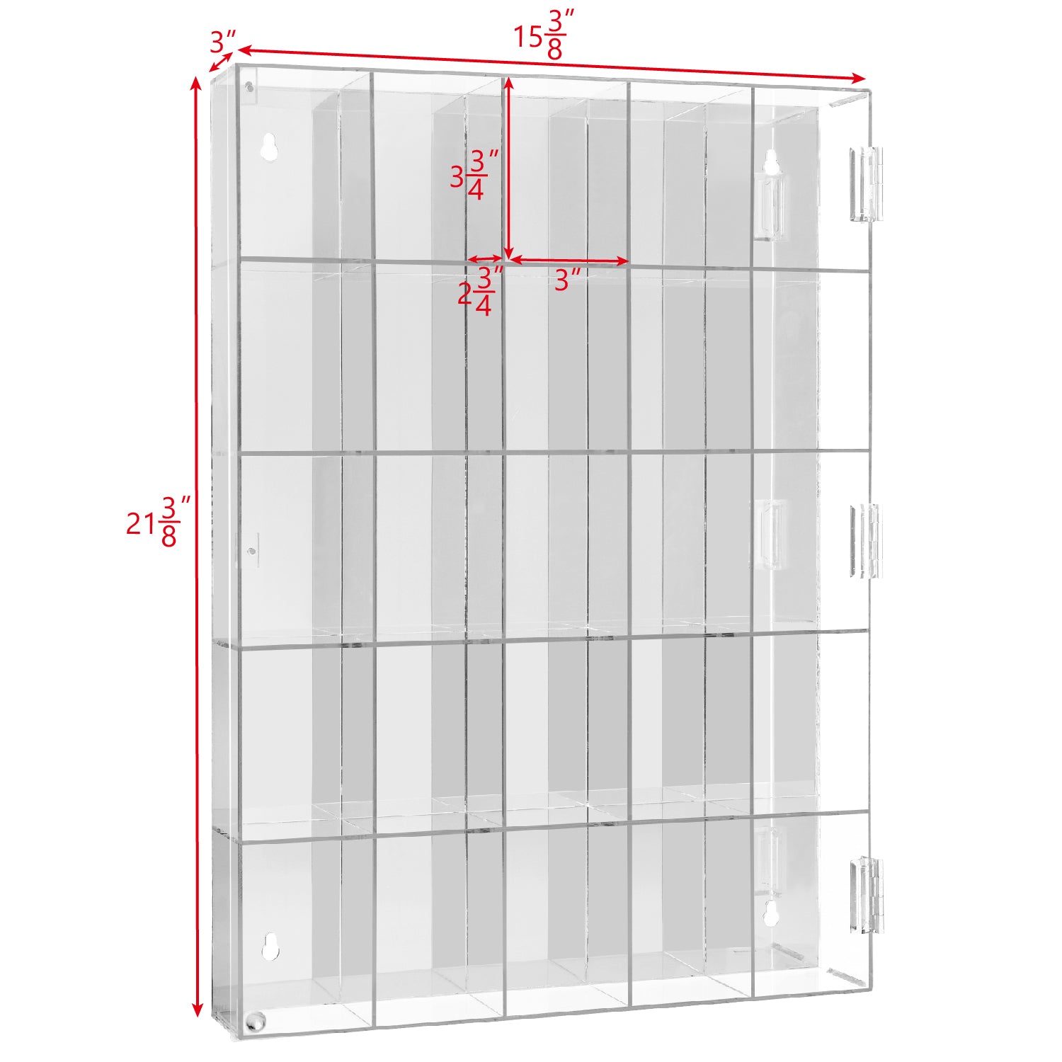 Acrylic Pin Collection Display Organizer Wall Pin Display Holder