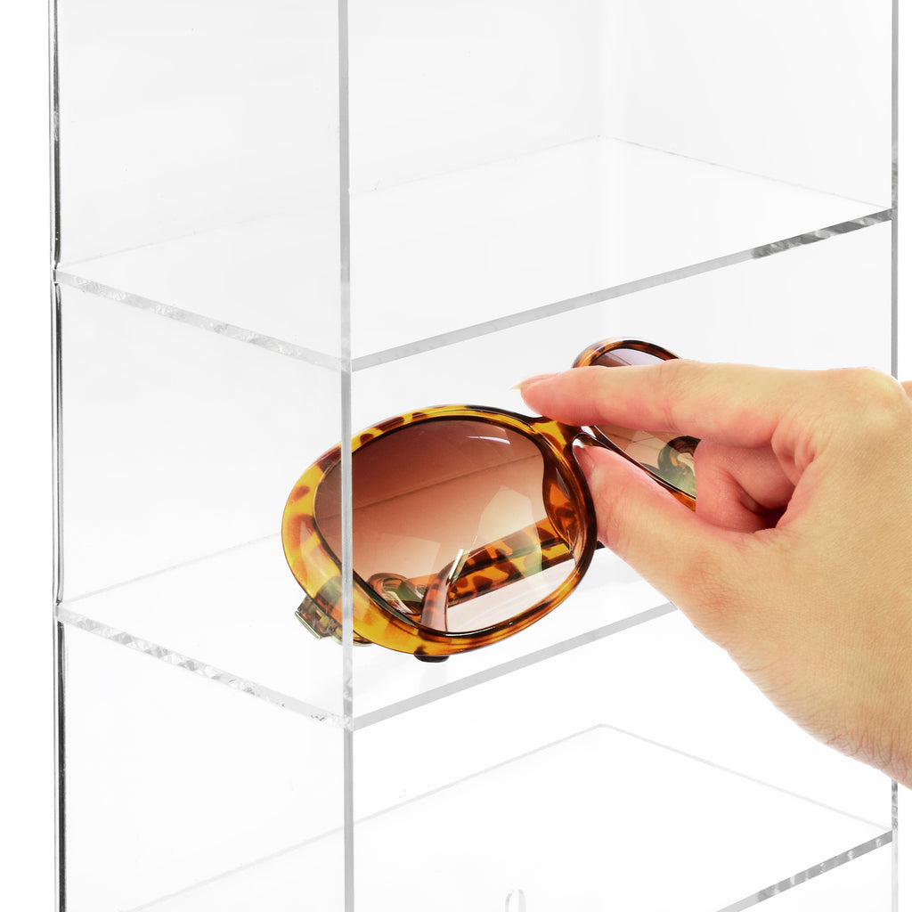 Ikee Design® Acrylic Wall Mounted/Free Standing Eyewear Display