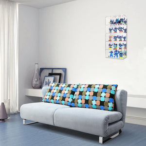 Ikee Design® Wall Mounted Acrylic Mirror Backed 5-Shelves Eyewear Display