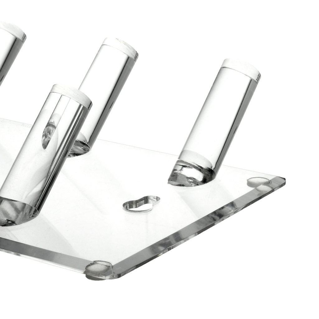 IKEE DESIGN®: Acrylic Multipurpose Holder Rack for Wall & Tabletop
