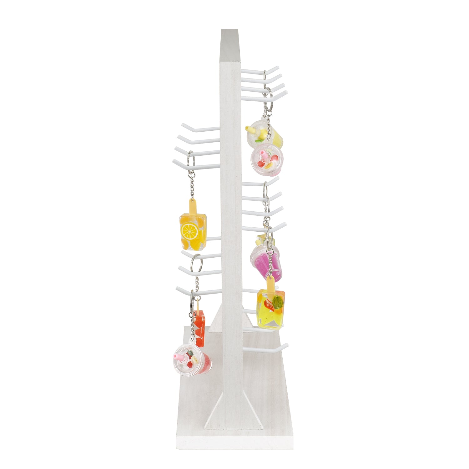 Ikee Design® Wooden jewelry rack with 20 hooks
