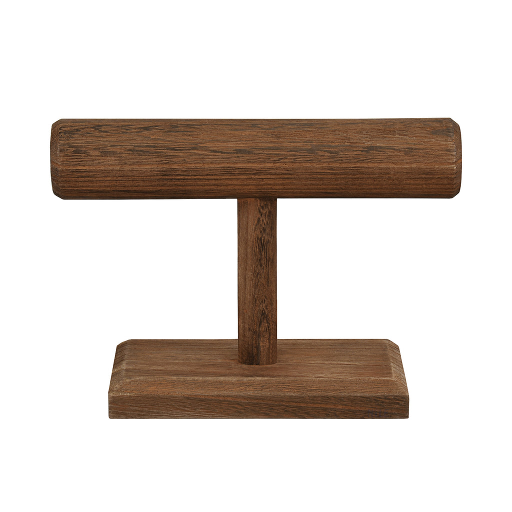 Ikee Design® Single Bar Wooden T-bar Bracelet Display