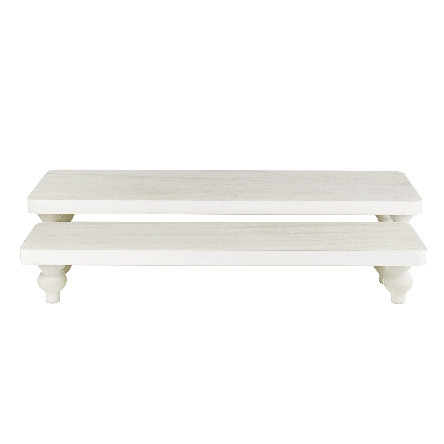 Ikee Design® 2 Pcs wood retail display riser stands