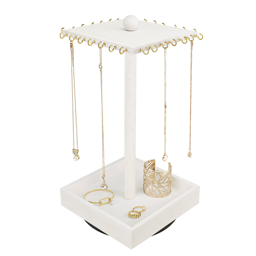 Ikee Design® Rotating jewelry organizer