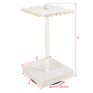 Ikee Design® Rotating jewelry organizer
