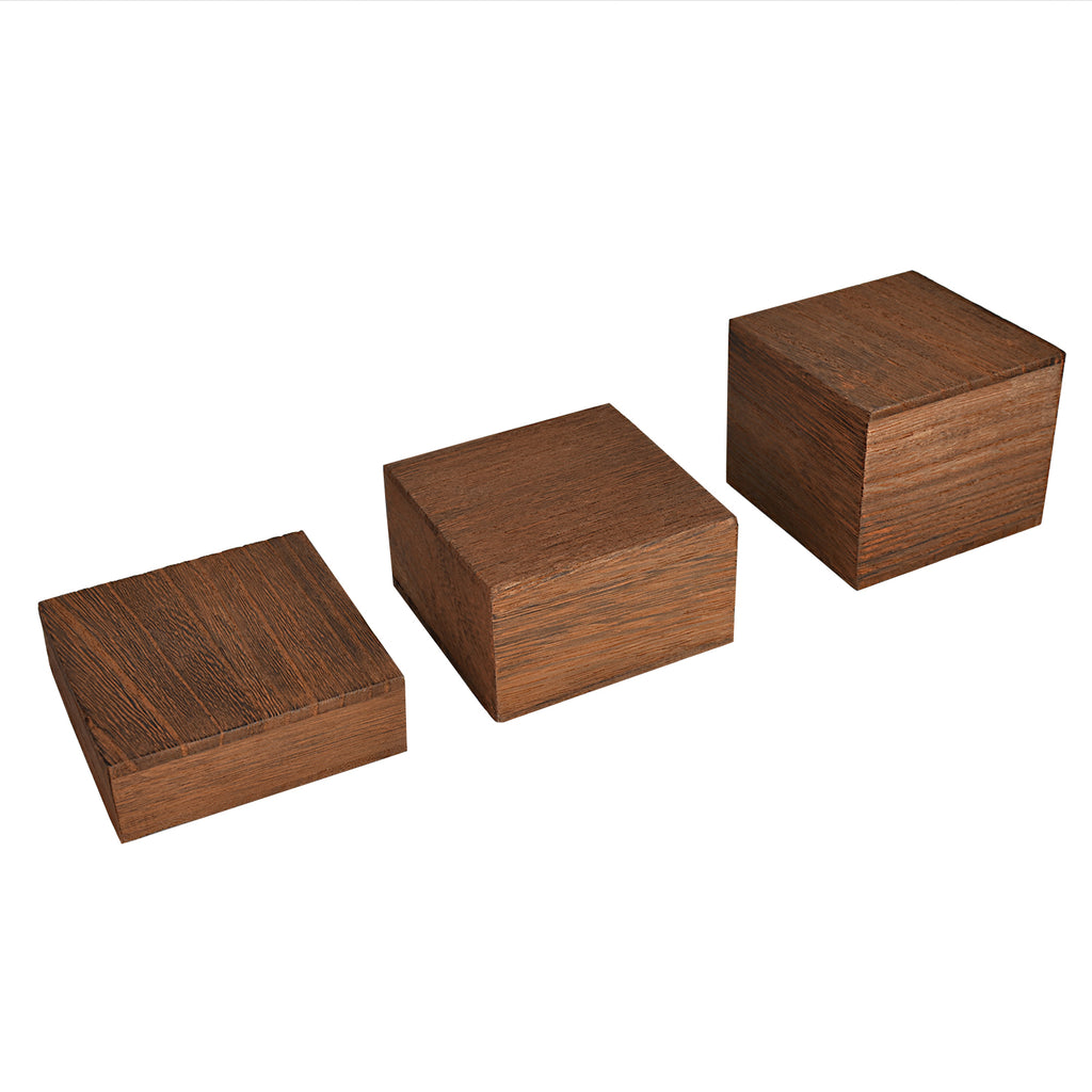 Ikee Design® Wooden Riser 3 Piece Set