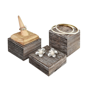 Ikee Design® Wooden Riser 3 Piece Set