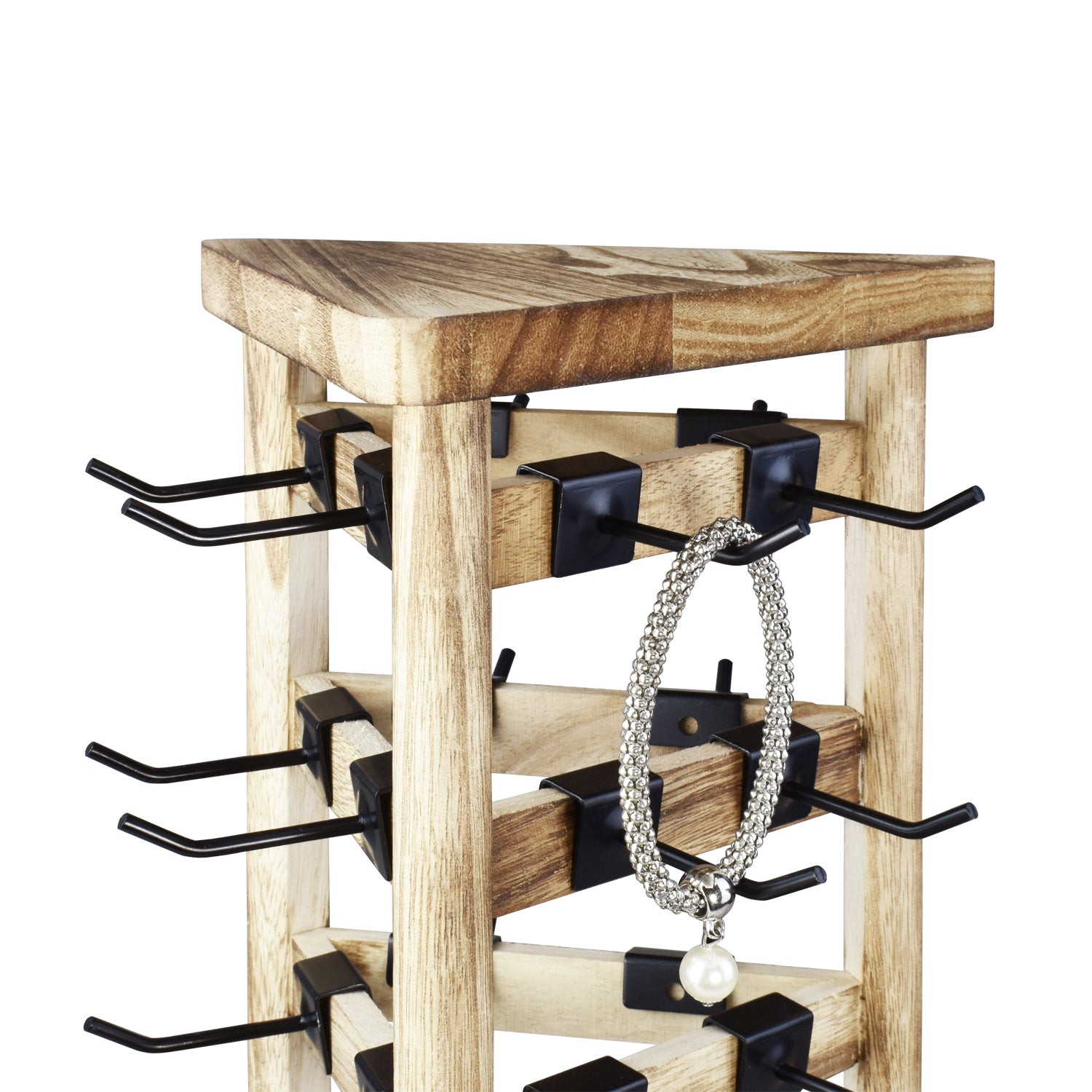 Ikee Design® 30 Hooks Jewelry Tower
