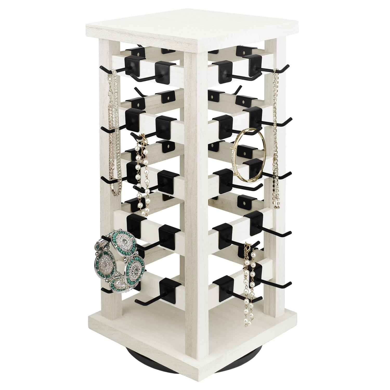 Ikee Design® Acrylic Rotating 216 Pairs Earring Holder Jewelry Display