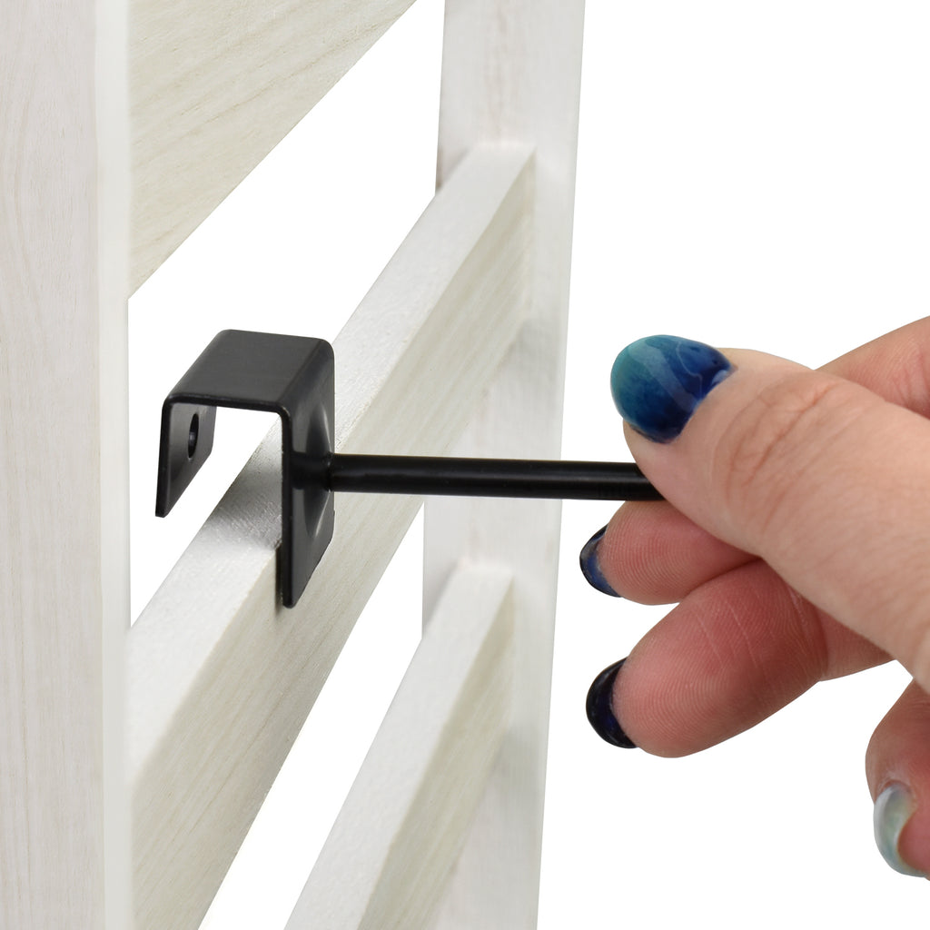 Ikee Design® Wood Rotating Jewelry Storage Display