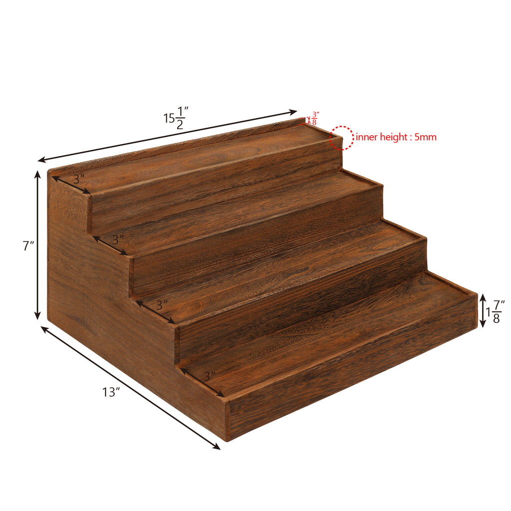 Ikee Design® 4 tiered design step shelf