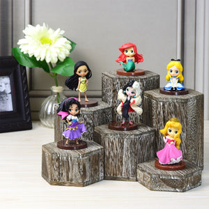 Ikee Design® Wooden 6 Pcs Hexagon Risers for Jewelry Accessories