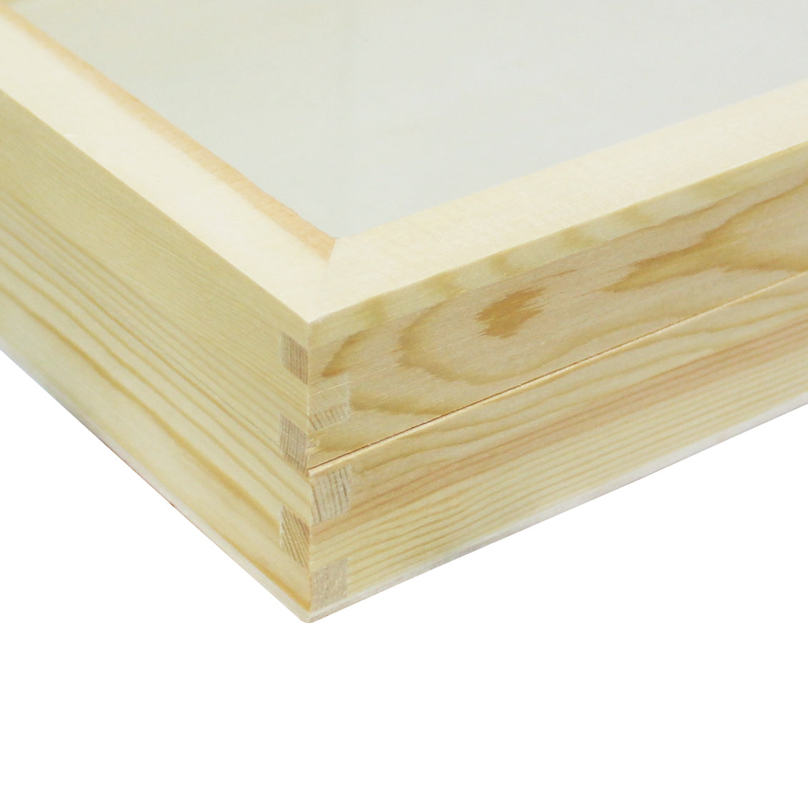 Ikee Design® Wooden Storage Case with Tempered Glass View Top