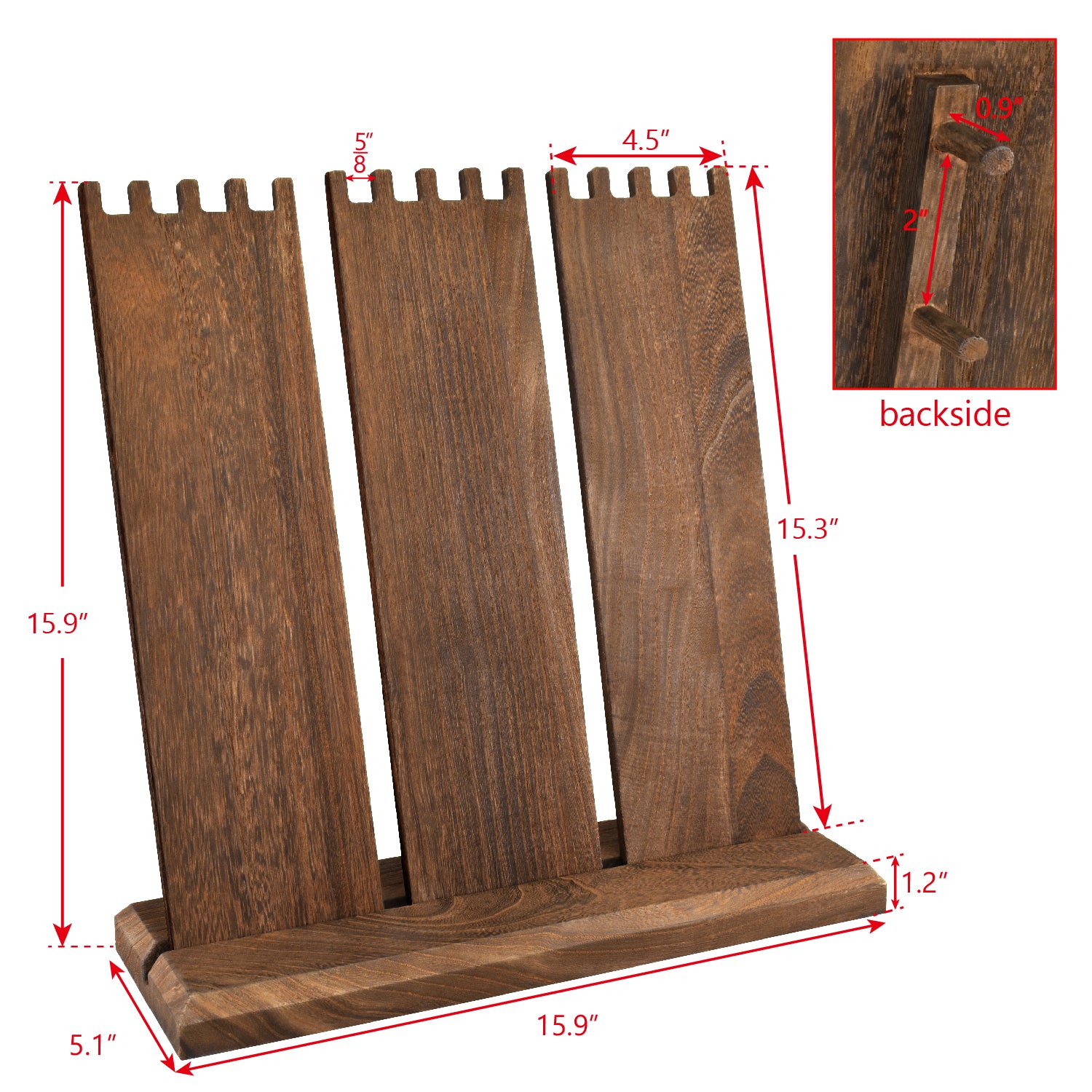 Ikee Design® Necklace Easel Display Stand Holder Jewelry Display