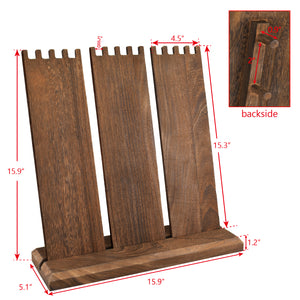 Ikee Design® Necklace Easel Display Stand Holder Jewelry Display