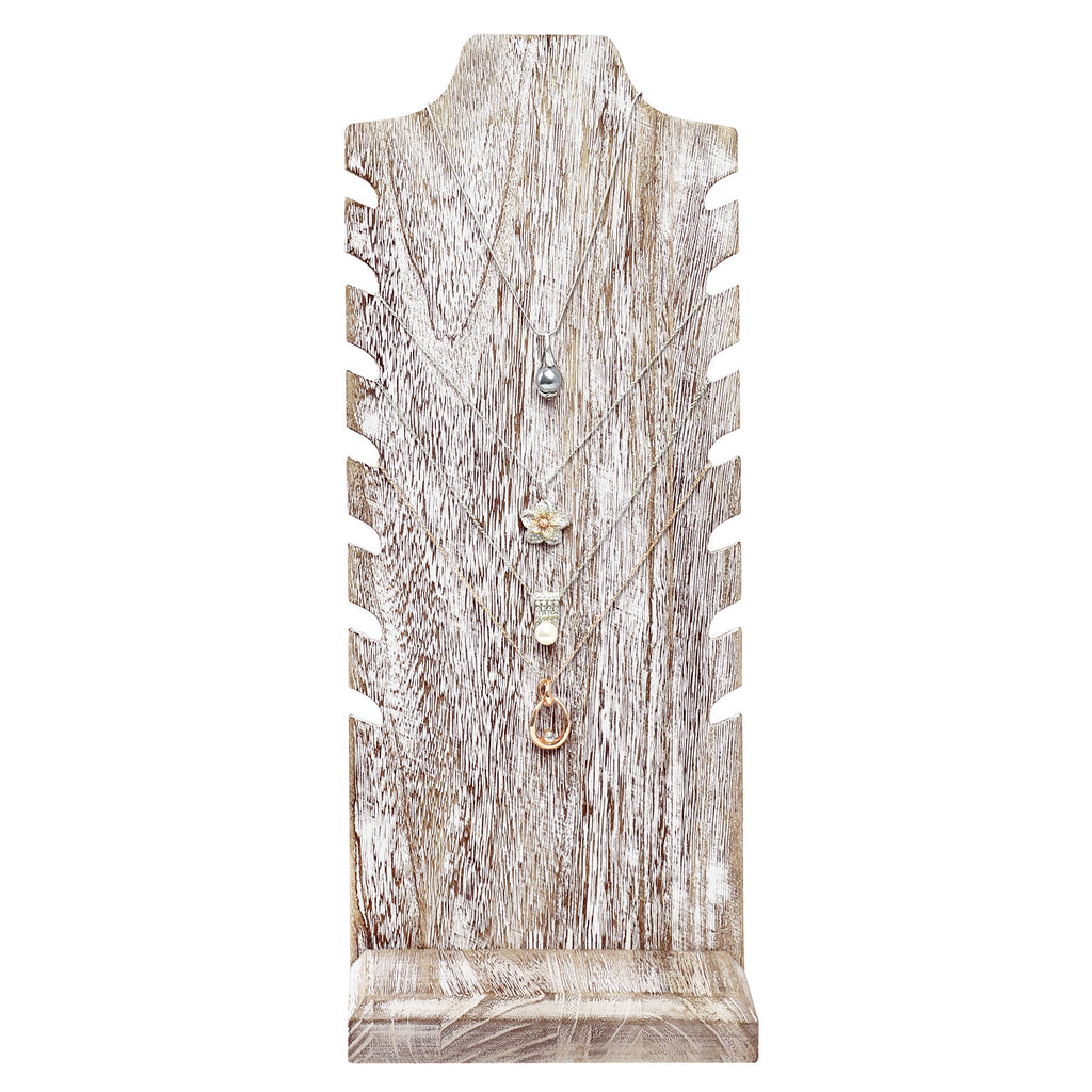 Ikee Design® Wooden Freestanding Jewelry display Holder