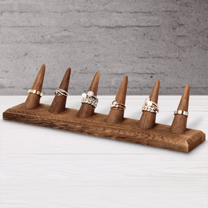 2 Pcs Set Finger Ring Stand Jewelry Display Holder 
