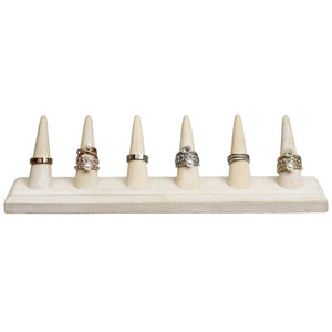 2 Pcs Set Finger Ring Stand Jewelry Display Holder 